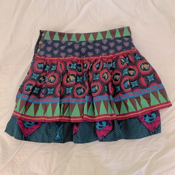 Marc by Marc Jacobs Multi Pattern Cotton Skirt - Picture 7 of 10